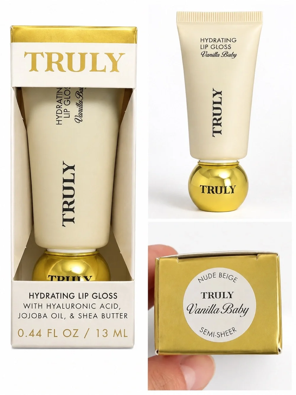 Truly Beauty Vanilla Baby Hydrating Lip Gloss (Vanilla Baby)